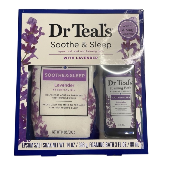 Dr Teal's Lavender Soothe & Sleep Set NIB - Picture 1 of 3
